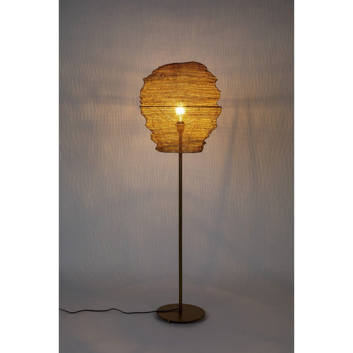 Lena Vloerlamp Goud-Vloerlampen-Creating Home