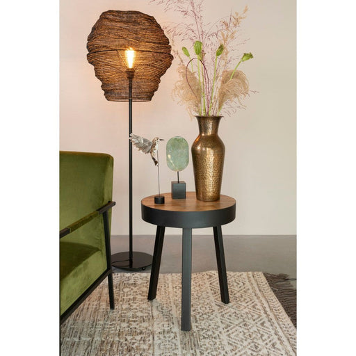 Lena Vloerlamp Zwart-Vloerlampen-Creating Home