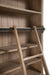 Librarycupb + Ladder Wd Grey Wash-Boekenkasten-J-Line