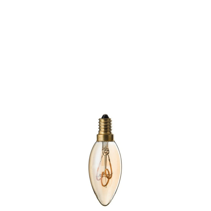 Lichtbron Amber Loops Transparant 4x4x10 cm-Lichtbronnen-J-Line