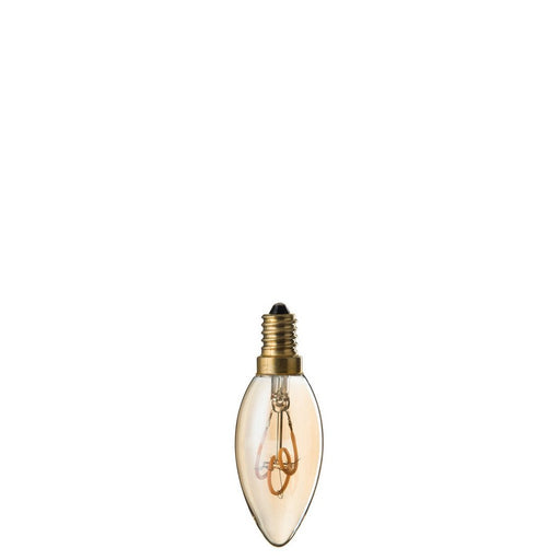 Lichtbron Amber Loops Transparant 4x4x10 cm-Lichtbronnen-J-Line