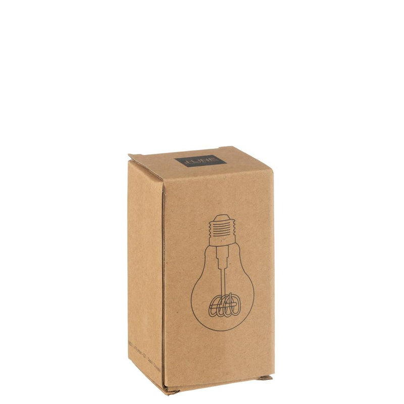 Lichtbron Amber Loops Transparant 6x6x10 cm-Lichtbronnen-J-Line
