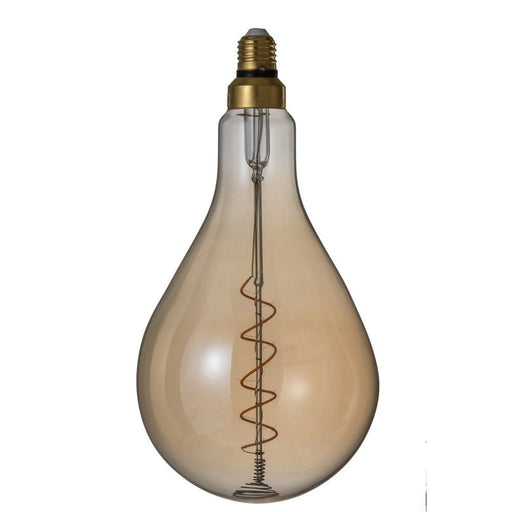 Lichtbron Amber Spiral Transparant 16x16x31 cm-Lichtbronnen-J-Line