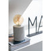 Lamp Transparant Aluminium 8 cm-Tafellampen-J-Line