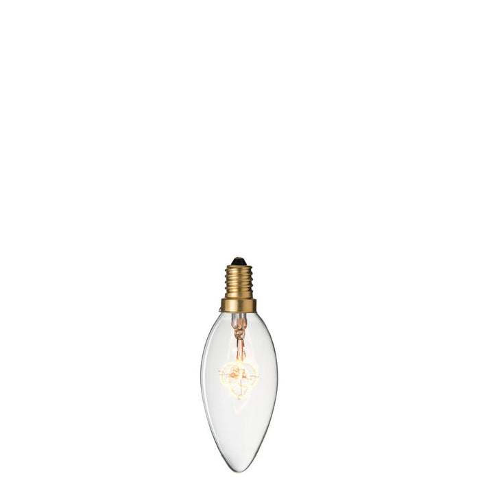 Lichtbron C35 3 Loops E14 Transparant Glas 4x4x10 cm-Lichtbronnen-J-Line