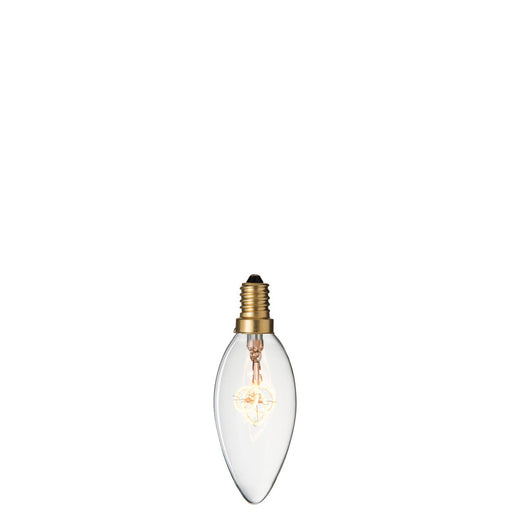 Lichtbron C35 3 Loops E14 Transparant Glas 4x4x10 cm-Lichtbronnen-J-Line