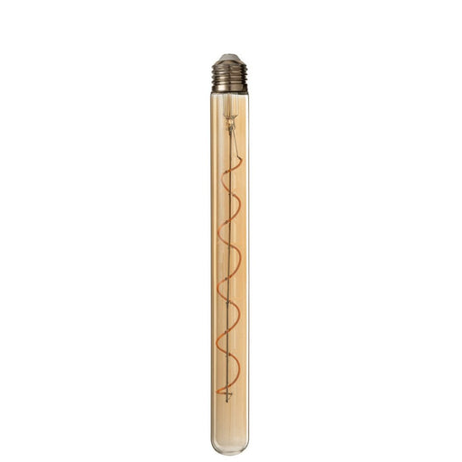Lichtbron In Box Spiral Glas Goud/Goud E27 3x3x30 cm-Lichtbronnen-J-Line