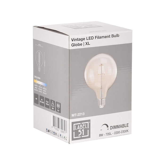 LABEL51 Lichtbron Kooldraadlamp - Helder glas - - Bol XL-Tafellampen-LABEL51