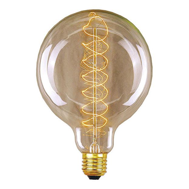 Lichtbron Kooldraadlamp Bruin 13x13x15 cm-Lichtbronnen-LABEL51