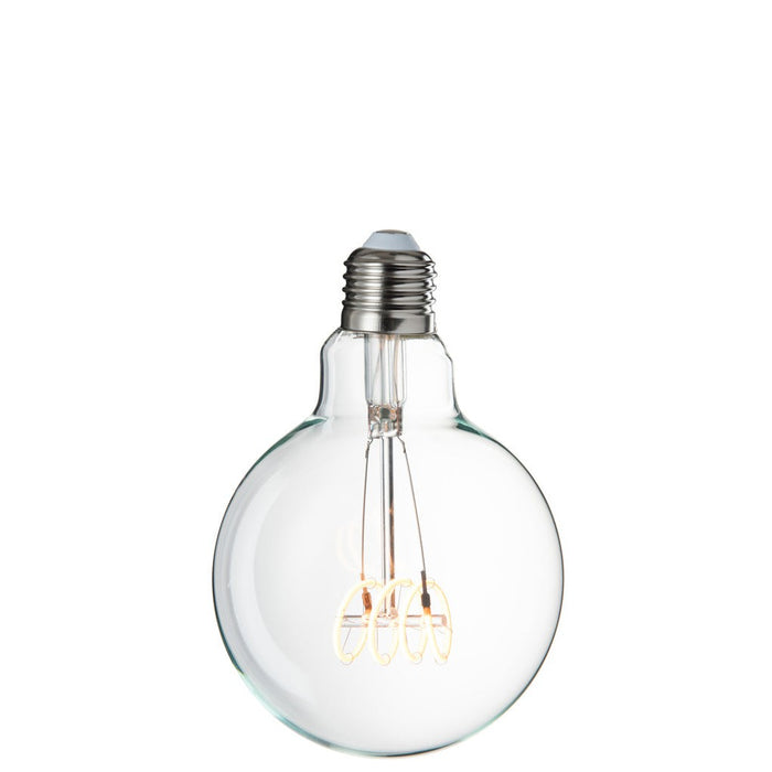 Lamp Transparant Glas 10 cm-Tafellampen-J-Line