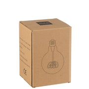 Lichtbron Quad Loop E27 Transparant 10x10x14 cm-Lichtbronnen-J-Line