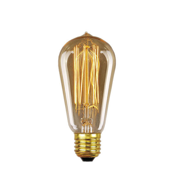 Lichtbron Wire Koper - Peer 7x7x15 cm-Lichtbronnen-LABEL51