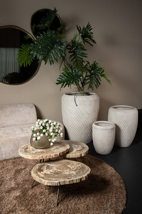 Limera Messing Alu Rond Spiegel Irregular Border L-Spiegels-PTMD