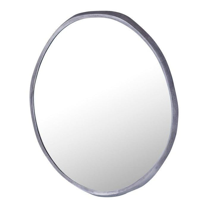 Limera Nickel Alu Rond Spiegel Irregular Border L-Spiegels-PTMD