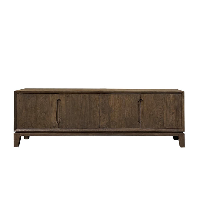 Livingfurn Cortez 170cm - Bruin - Mangohout-Dressoirs-Livingfurn