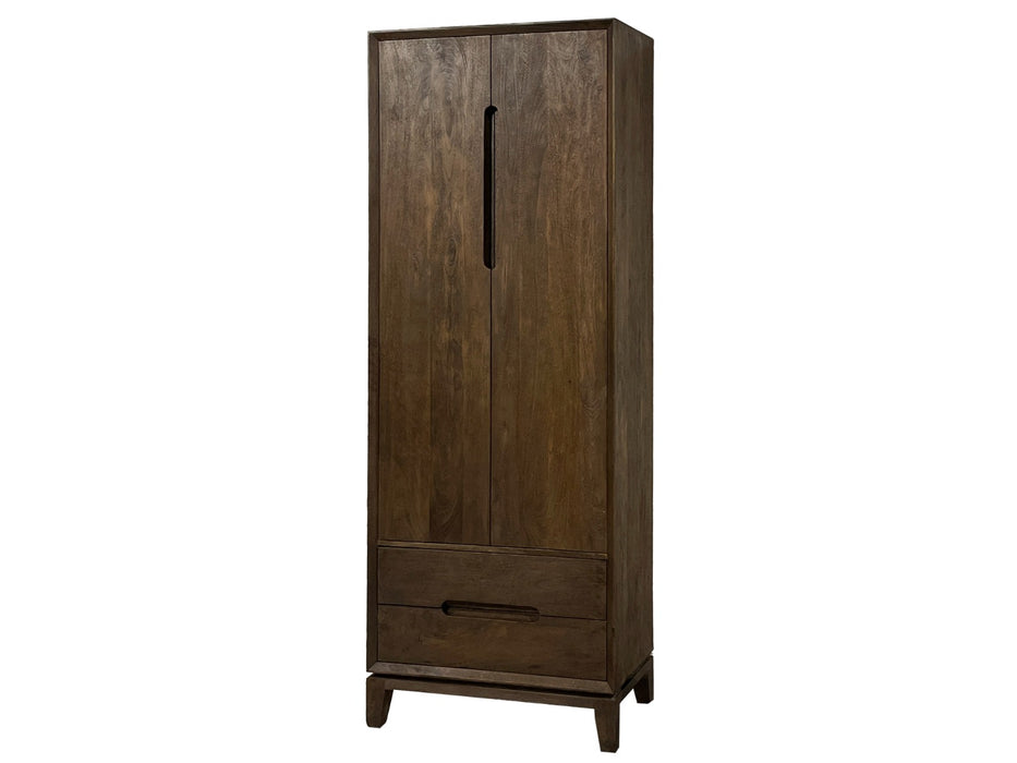 Livingfurn Cortez 75cm - Bruin - Mangohout-Opbergkasten-Livingfurn