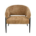 Livingfurn Dilan Venga Cognac - Geel - Metaal-Fauteuils-Livingfurn
