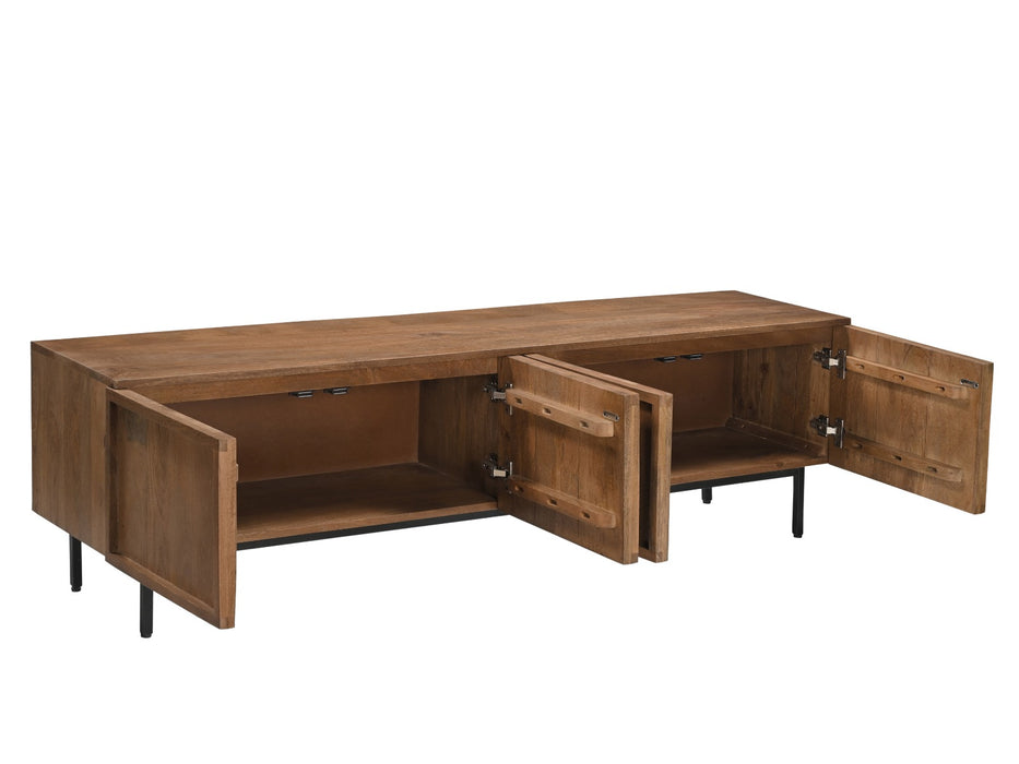 Livingfurn Elan 180cm - Naturel - Metaal-Dressoirs-Livingfurn