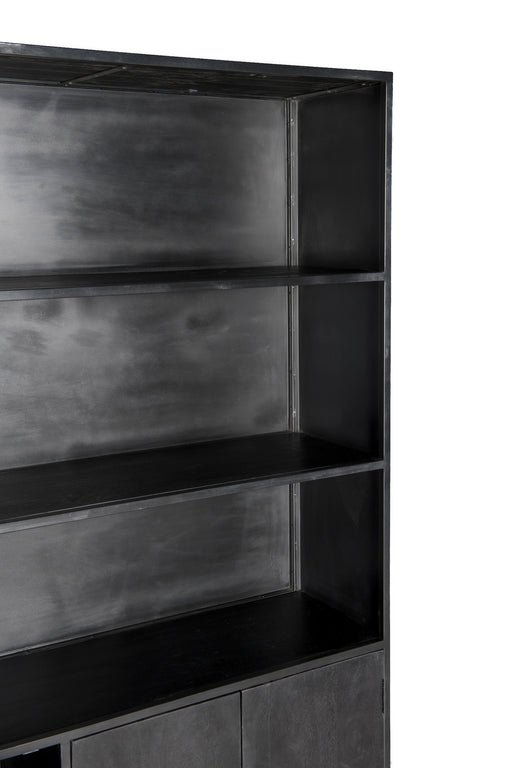 Livingfurn Kala 120 cm - Zwart - Metaal-Opbergkasten-Livingfurn