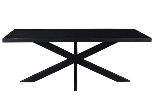 Livingfurn Kala Spider 180 cm - Zwart - Metaal-Eettafels-Livingfurn