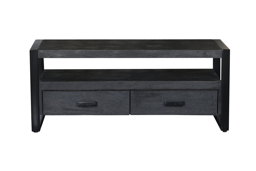 Livingfurn Norris 120 cm - Zwart - Metaal