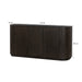 Livingfurn Novero Espresso 170cm - Bruin - Eiken-Dressoirs-Livingfurn