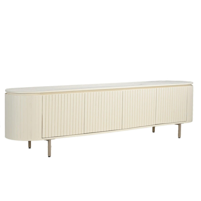 Livingfurn Patou 210 cm - Beige - Metaal-Dressoirs-Livingfurn