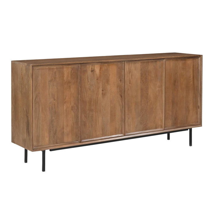 Livingfurn Ravenstein 180cm - Naturel - Metaal-Dressoirs-Livingfurn