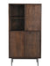 Livingfurn Ravenstein Brown 90cm - Bruin - Metaal-Opbergkasten-Livingfurn