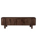 Livingfurn Salano Brown 170 cm - Bruin - Mangohout-Dressoirs-Livingfurn