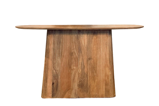 Livingfurn Salvator 140cm - Bruin - Mangohout-Eettafels-Livingfurn