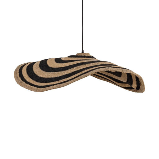 Loulou Naturel Seagrass Wavy Hanglamp L-Hanglampen-PTMD