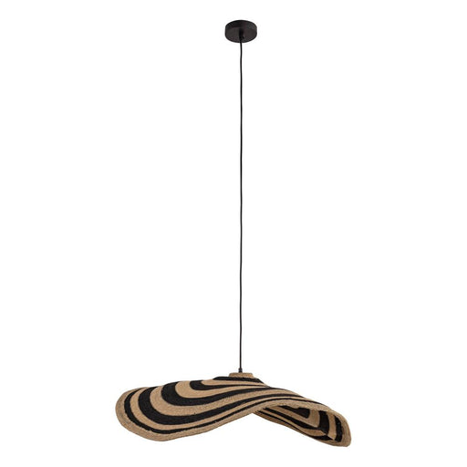 Loulou Naturel Seagrass Wavy Hanglamp L-Hanglampen-PTMD
