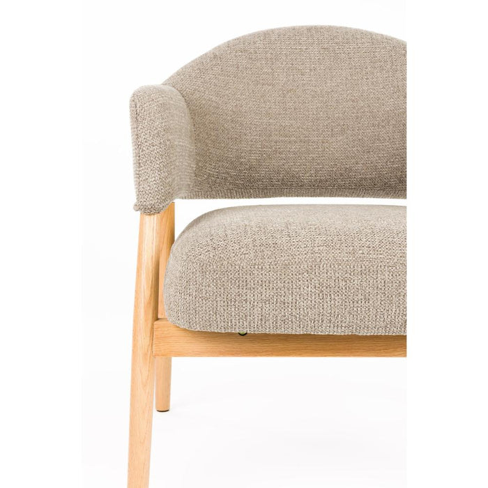 Lounge Chair Indy Dark Brown-Fauteuils-Creating Home