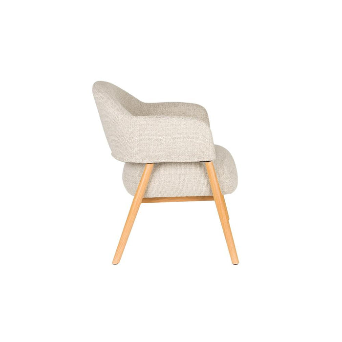 Lounge Chair Indy Light Brown-Fauteuils-Creating Home