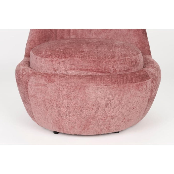 Lounge Chair Nash Pink-Fauteuils-Creating Home