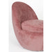Lounge Chair Nash Pink-Fauteuils-Creating Home