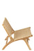 Lounge Chair Tight Weaving Rattan Natural-Fauteuils-J-Line