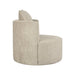 Lounge -Eetkamerstoel Evy - Beige - Velvet 90 cm-Fauteuils-LABEL51