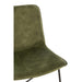 Lounge Fauteuil Isabel Metaal | Textiel Green-Fauteuils-J-Line