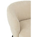 Lounge Fauteuil Mars Poplar Hout | Foam Beige-Fauteuils-J-Line