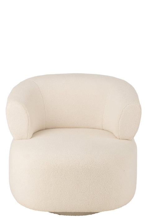 Lounge Seat Universe Foam/Fabric White-Fauteuils-J-Line