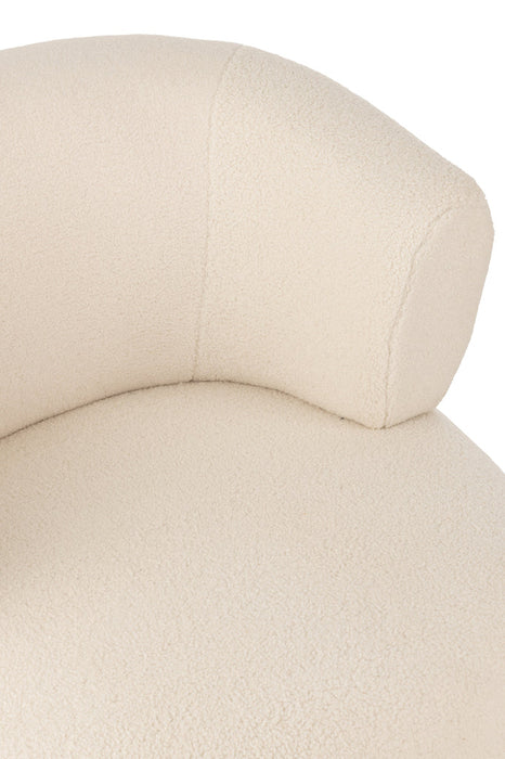 Lounge Seat Universe Foam/Fabric White-Fauteuils-J-Line