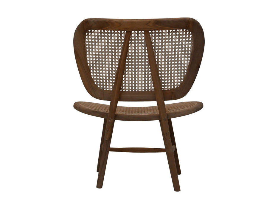 Lugano Rotan stoel - 70x67x81 - Naturel - Teak/rotan-Tuinstoelen-HSM Collection