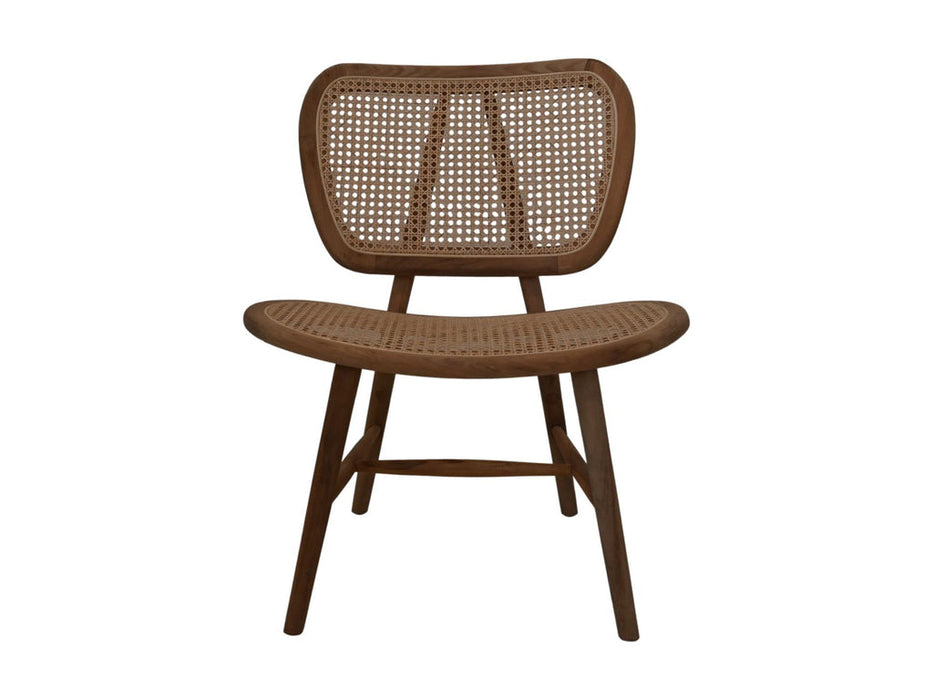 Lugano Rotan stoel - 70x67x81 - Naturel - Teak/rotan-Tuinstoelen-HSM Collection