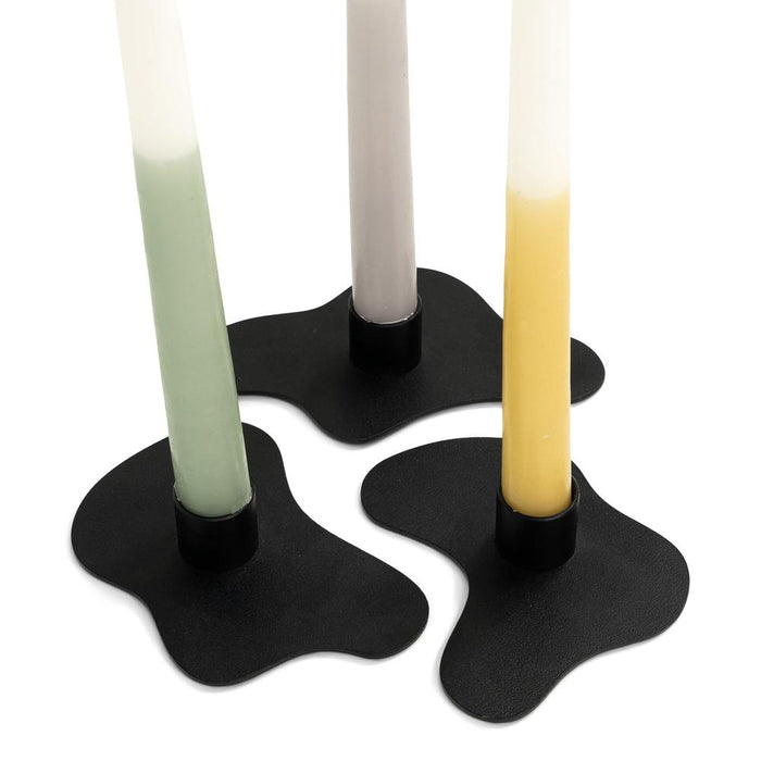 MELT Kandelaar set van 3 - Zwart-Kandelaars-Spinder