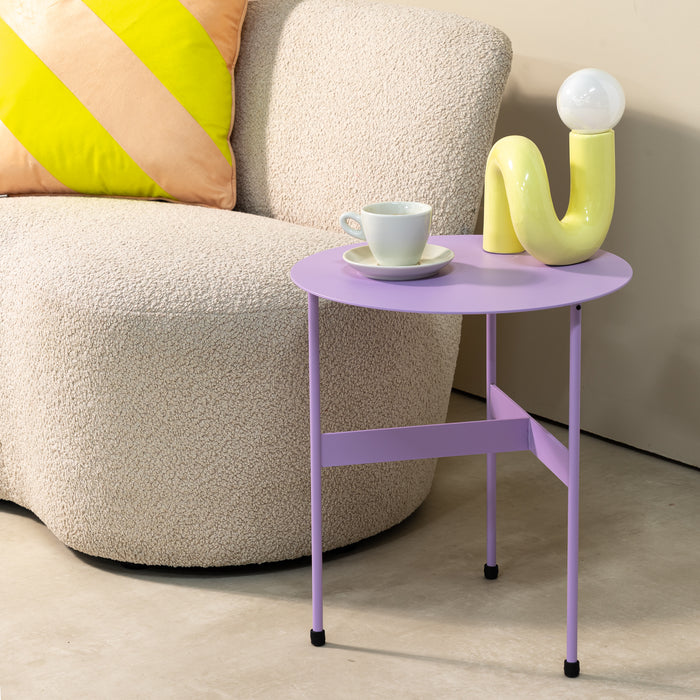 MIRA HIGH Bijzettafel - Soft Lilac Spinder Design-Bijzettafels-Spinder