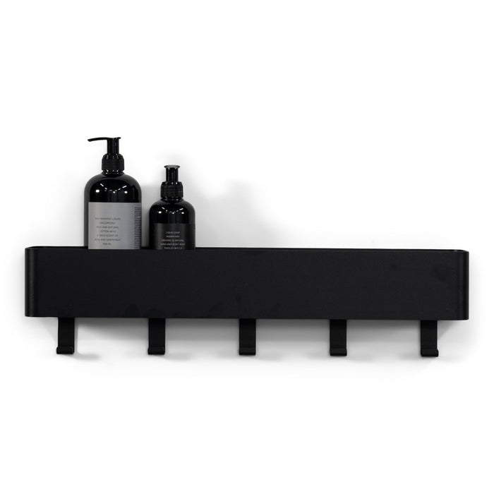 MULTI 5 Wandkapstok - Zwart Spinder Design-Kapstokken-Spinder