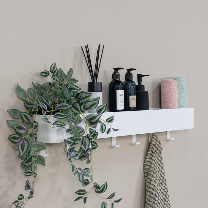 MULTI 7 Wandkapstok - Wit Spinder Design-Kapstokken-Spinder