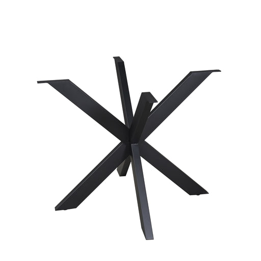 Matrixpoot Rond Zwart 140 cm Koker 4x8 cm-Tafelpoten-Creating Home